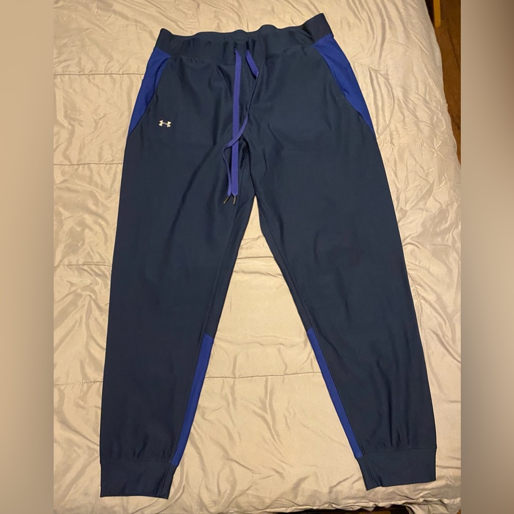 Under Armour Navy and Royal Blue Athletic Pants